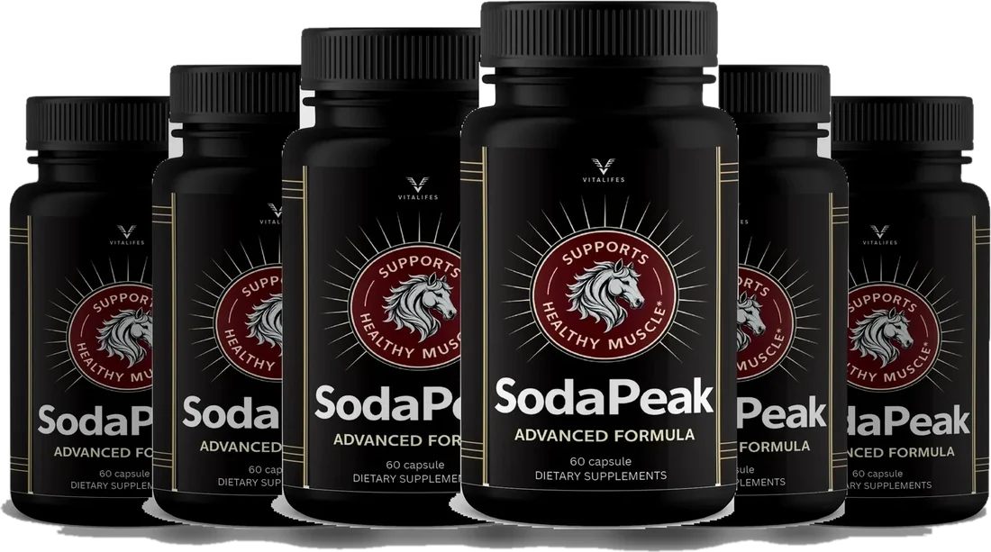 6 bottles of SodaPeak
